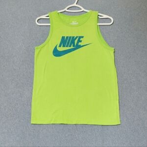 The Nike Tee green blue tank top. Size large
